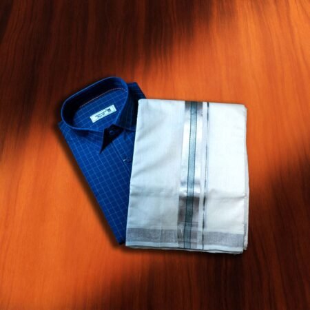 COTTON SHIRT (Blue Check)