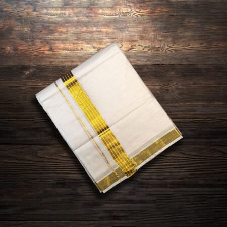 KASAVU MUNDU – OFF WHITE (COTTON)